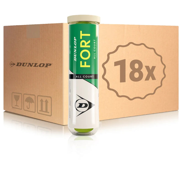 Dunlop Fort All Court - Doos 18 kokers