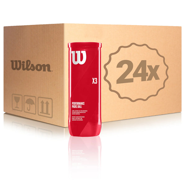 Wilson Performance Padel Ball - Doos 24 kokers